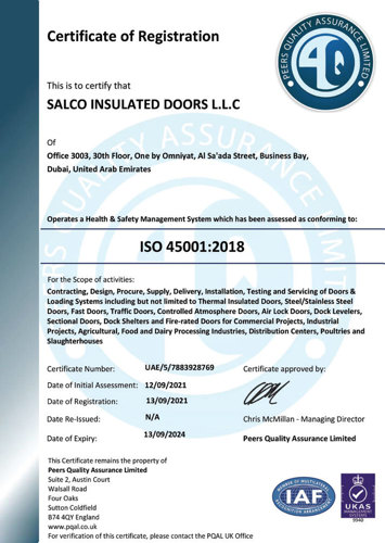 ISO 45001:2018